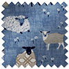 Baa Baa, Denim - Twist&Fit Roman Blind